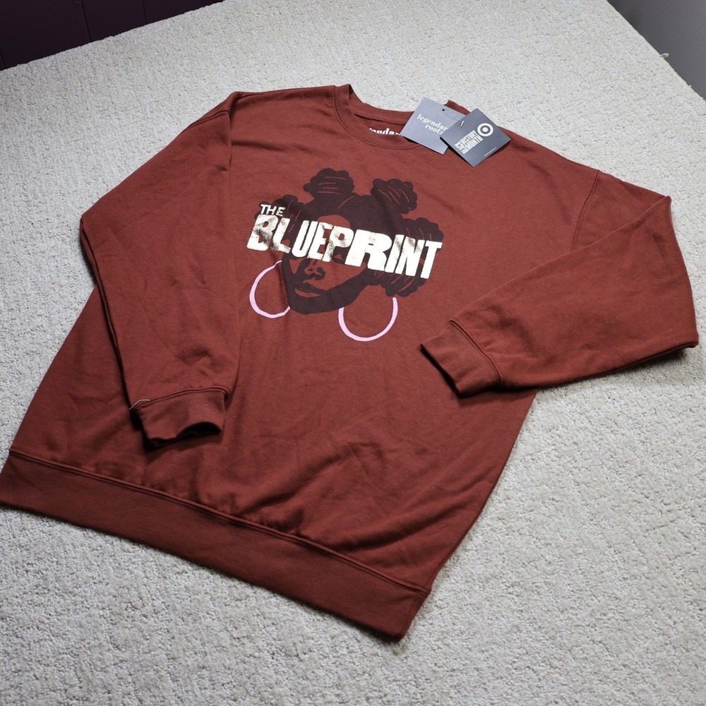 Legendary Rootz Target Black History Month The Blueprint Sweatshirt Brown S NWT